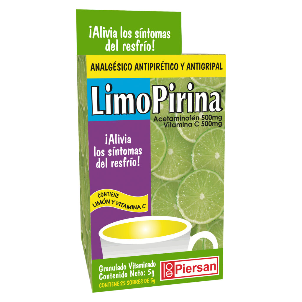 LIMOPIRINA 500mg 500 Mg GRANULADO PARA SOLUCION ORAL | PIERSAN