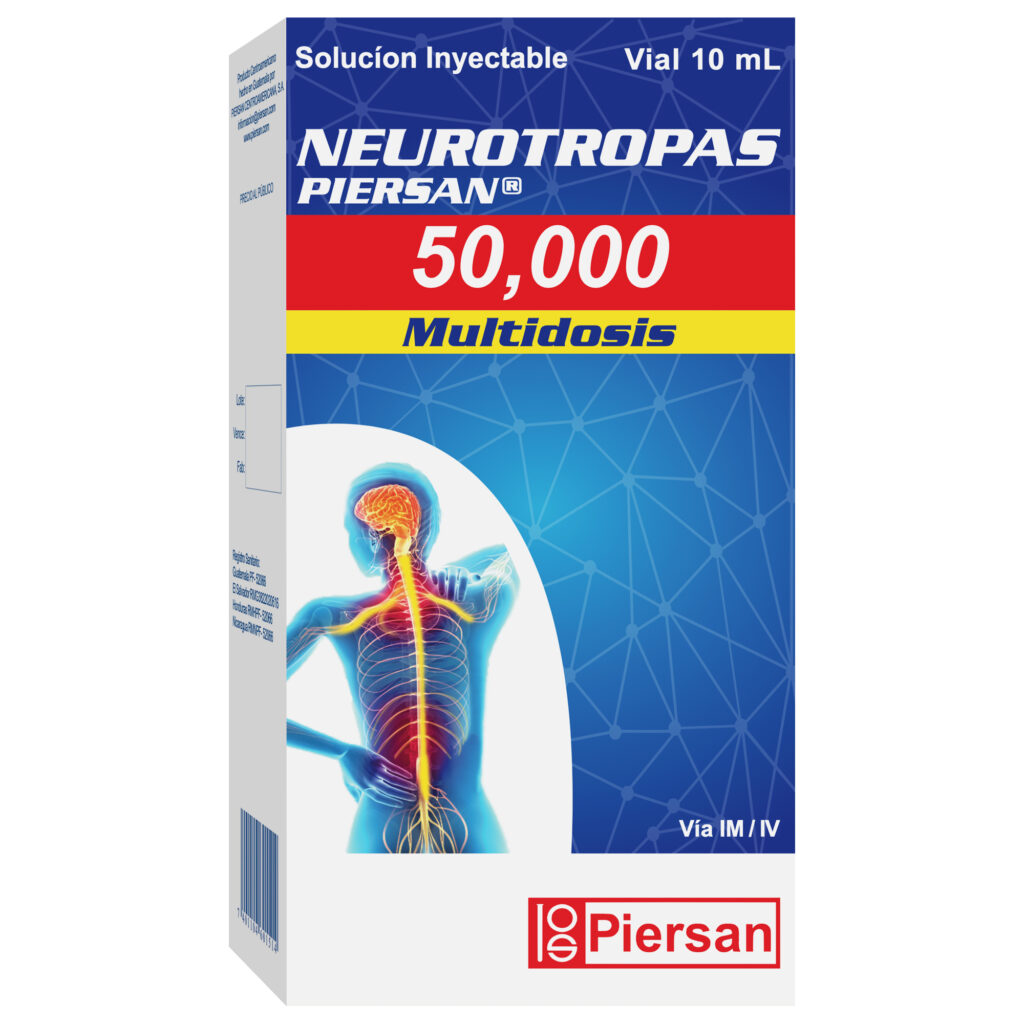 NEUROTROPAS PIERSAN 50000 Solucion Inyectable