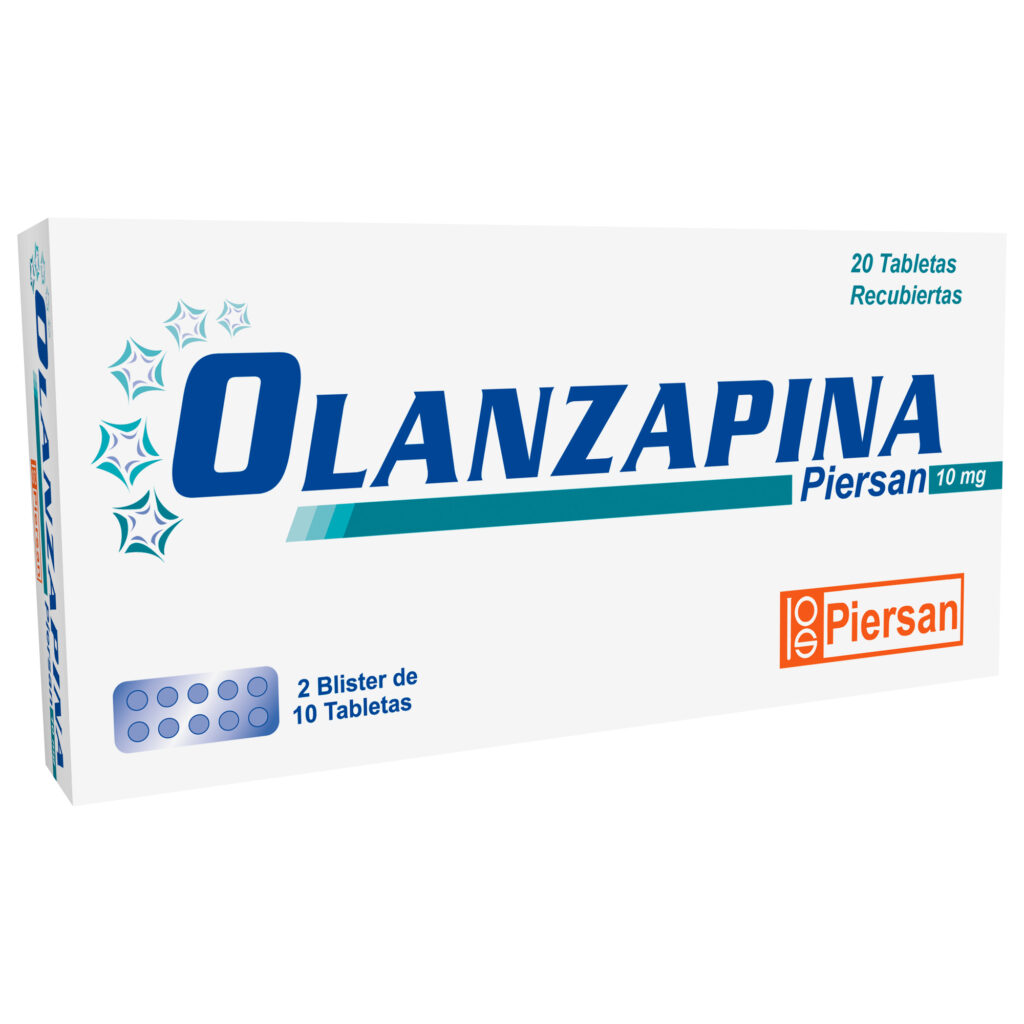 OLANZAPINA PIERSAN 10 Mg TABLETAS RECUBIERTAS