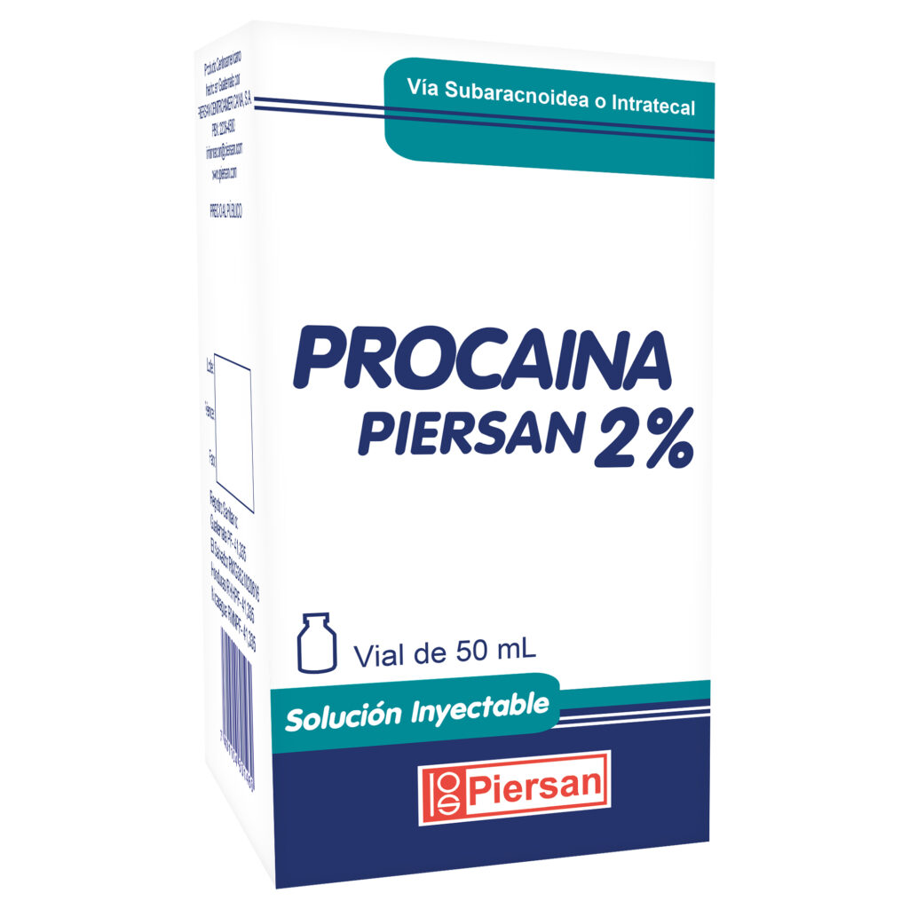 PROCAINA PIERSAN 2 Solucion Inyectable