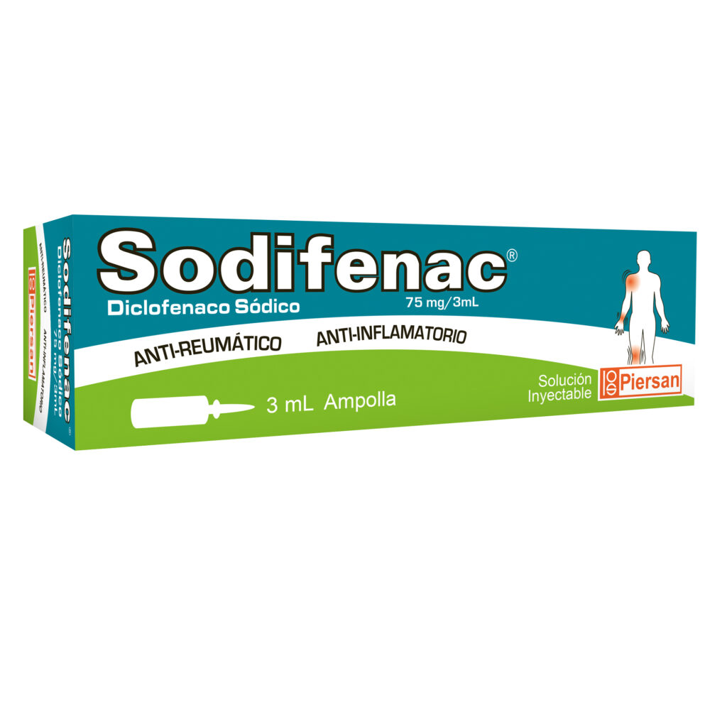 SODIFENAC 75 Mg 3 ML Solucion Inyectable | PIERSAN