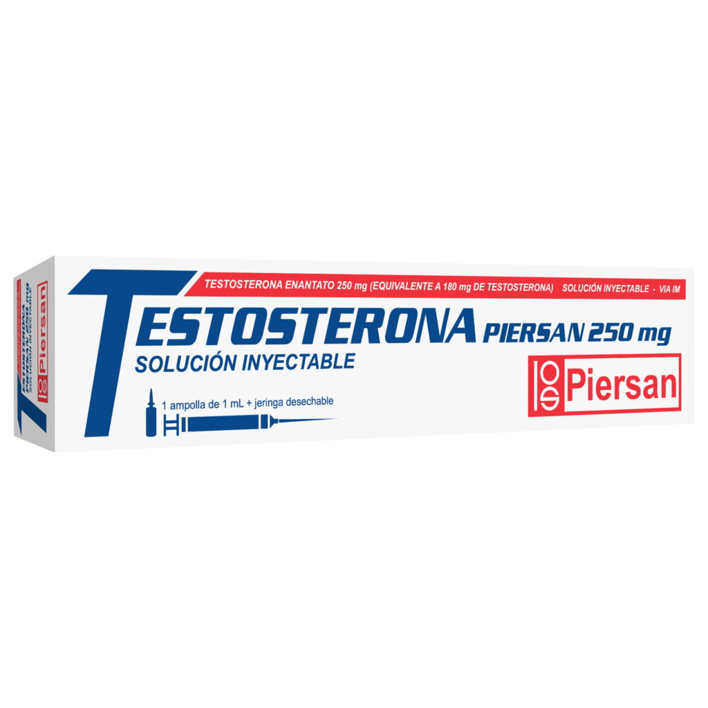 TESTOSTERONA Piersan 250 Mg Solucion Inyectable
