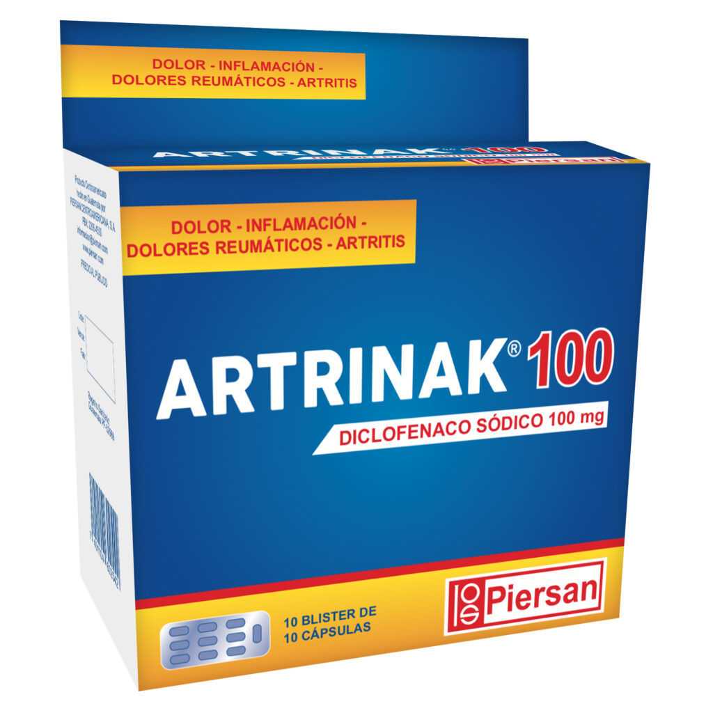 Artrinak 100 Capsulas | PIERSAN