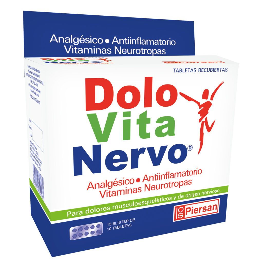 Dolo Vita Nervo Tabletas Recubiertas Simples 1 | PIERSAN