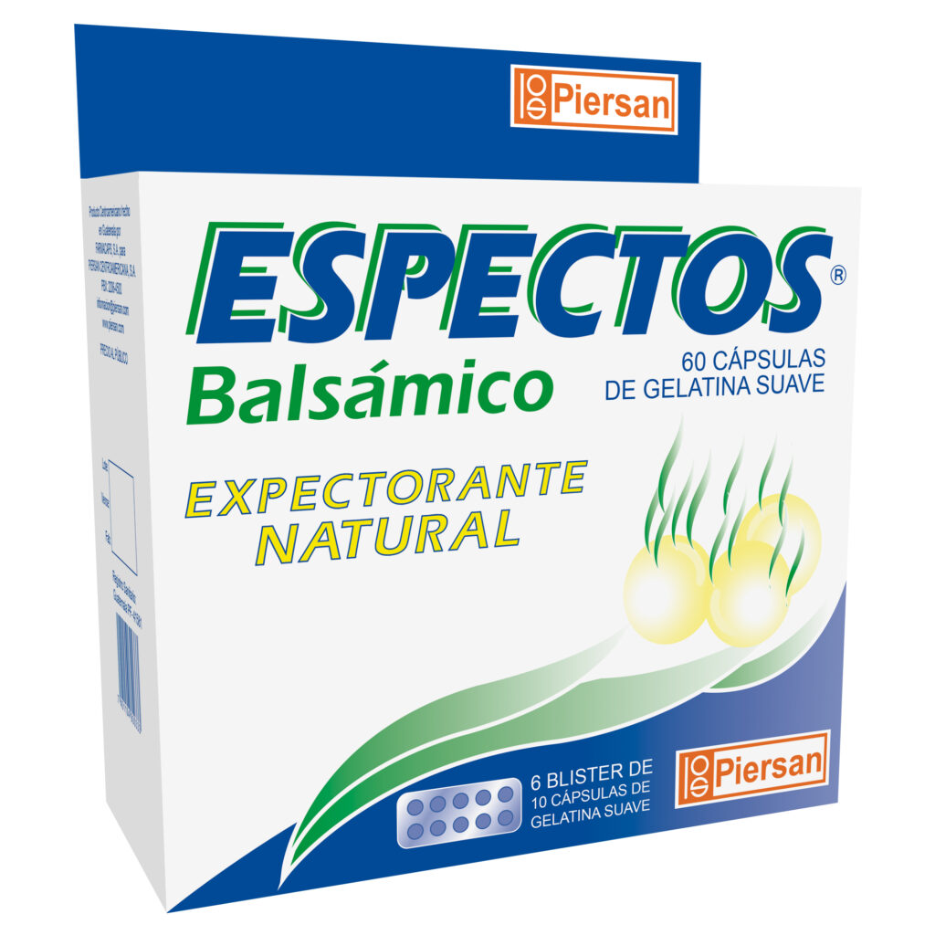 Espectos Balsamico Capsulas De Gelatina Suave | PIERSAN