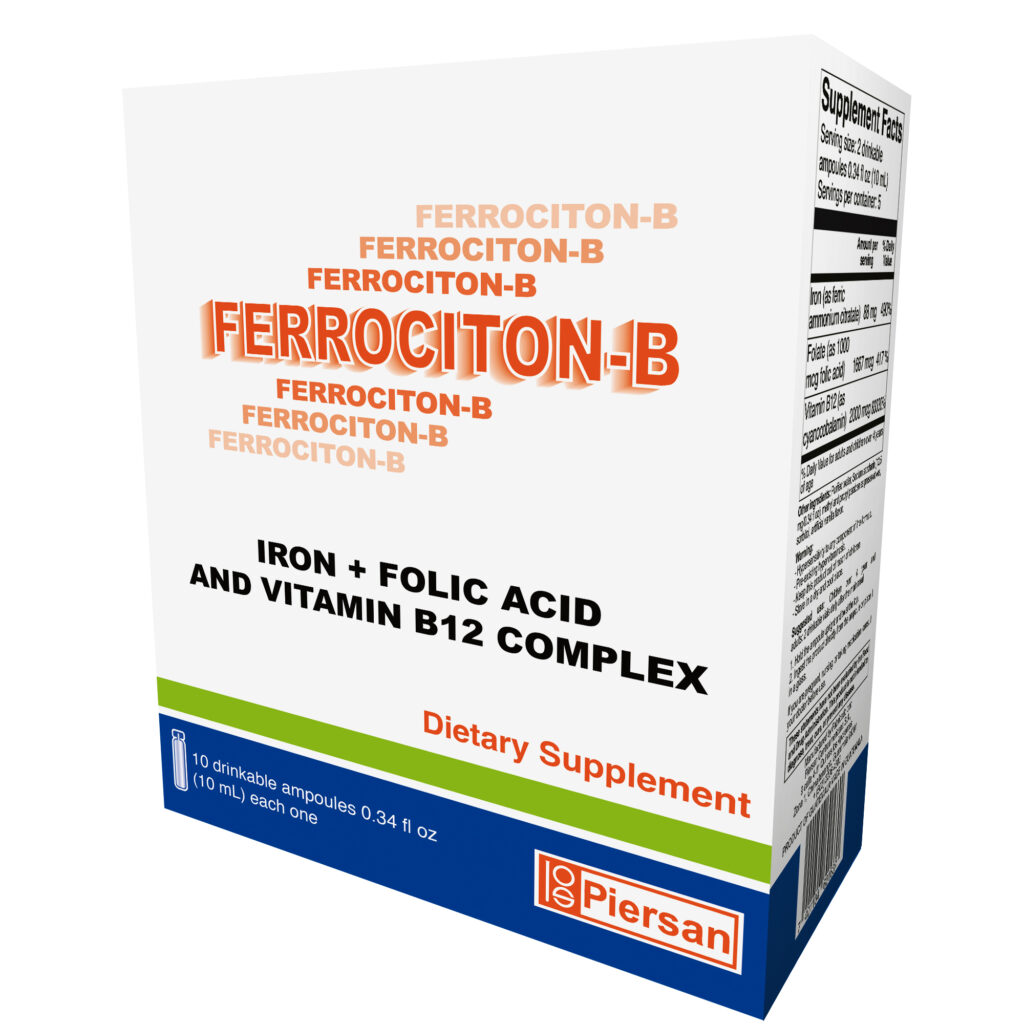 Ferrociton B Oral Solution | PIERSAN
