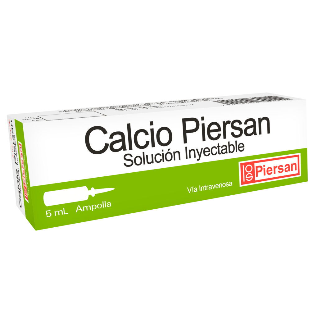 Calcio Piersan Solucion Inyectable