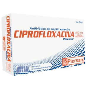 Ciprofloxacina Piersan Tabletas 2
