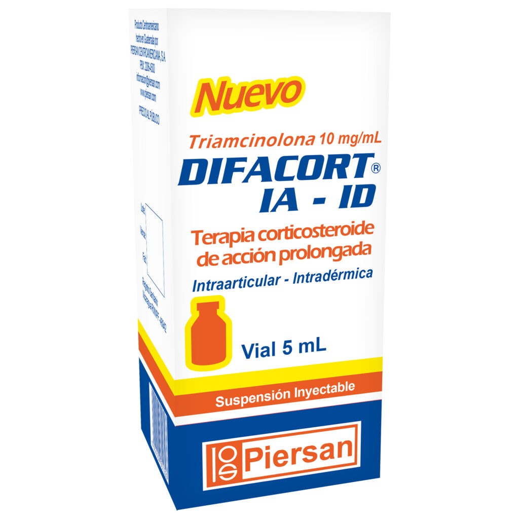 Difacort Ia Id Suspension Inyectable | PIERSAN