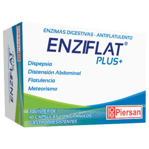 Enziflat Plus Capsulas Con Granulos Grastrorresistentes | PIERSAN