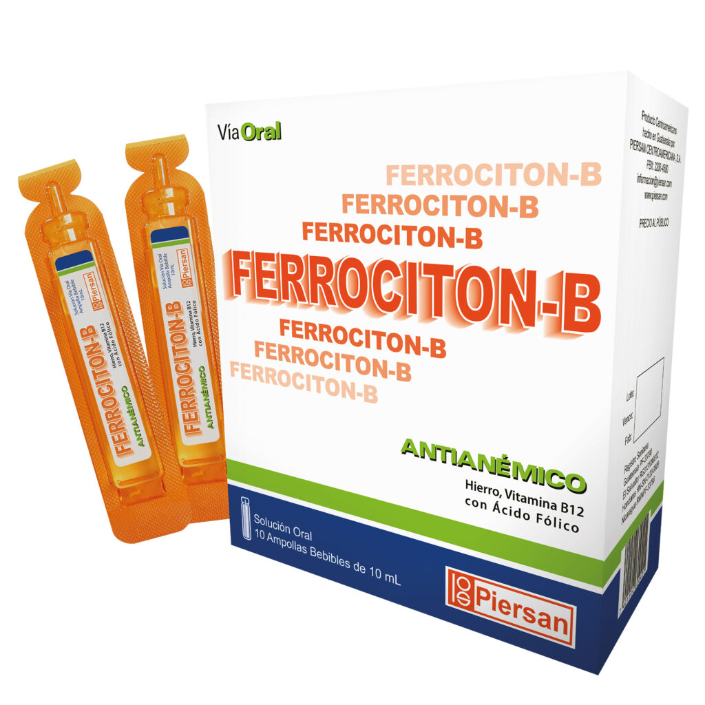 Ferrociton B Solucion Oral | PIERSAN